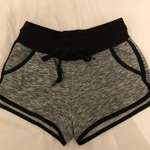 Gray comfy shorts
